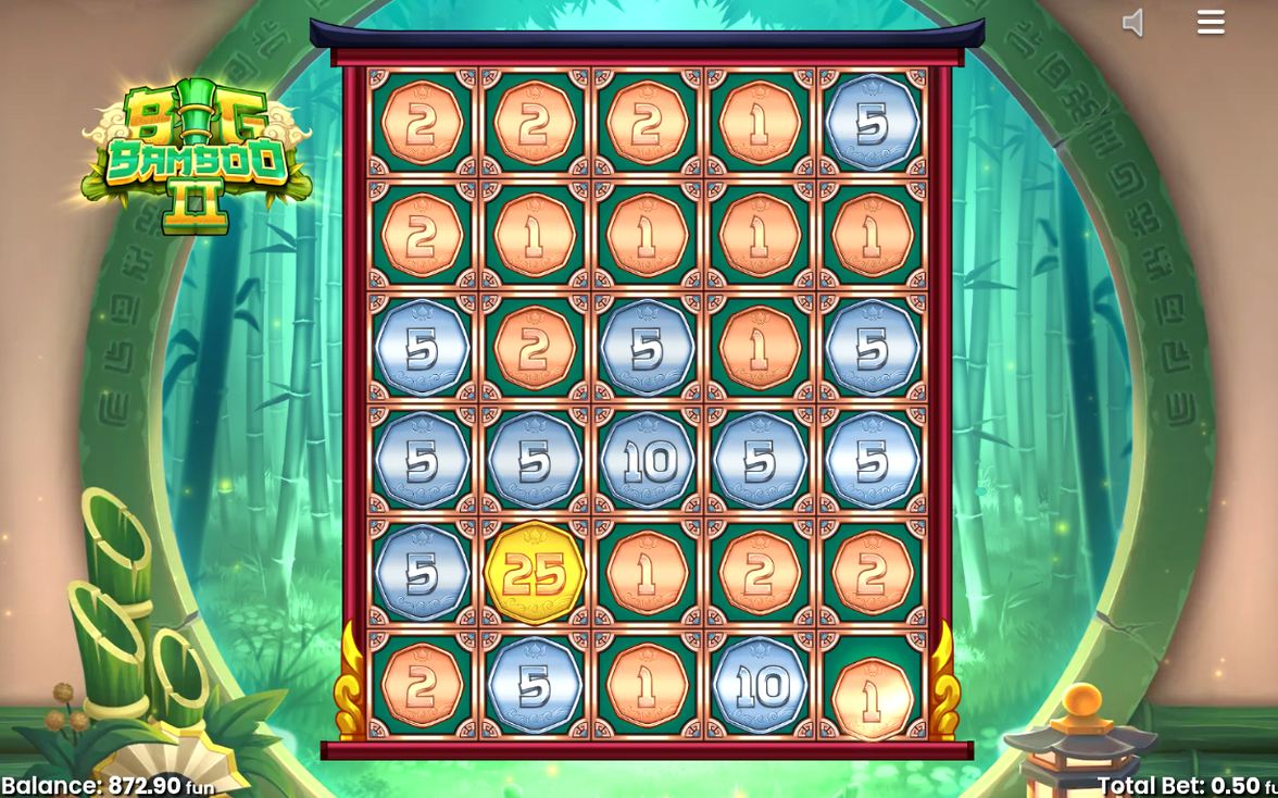 Mystery Bamboo Symbols i bonusläget med Golden Bamboo
