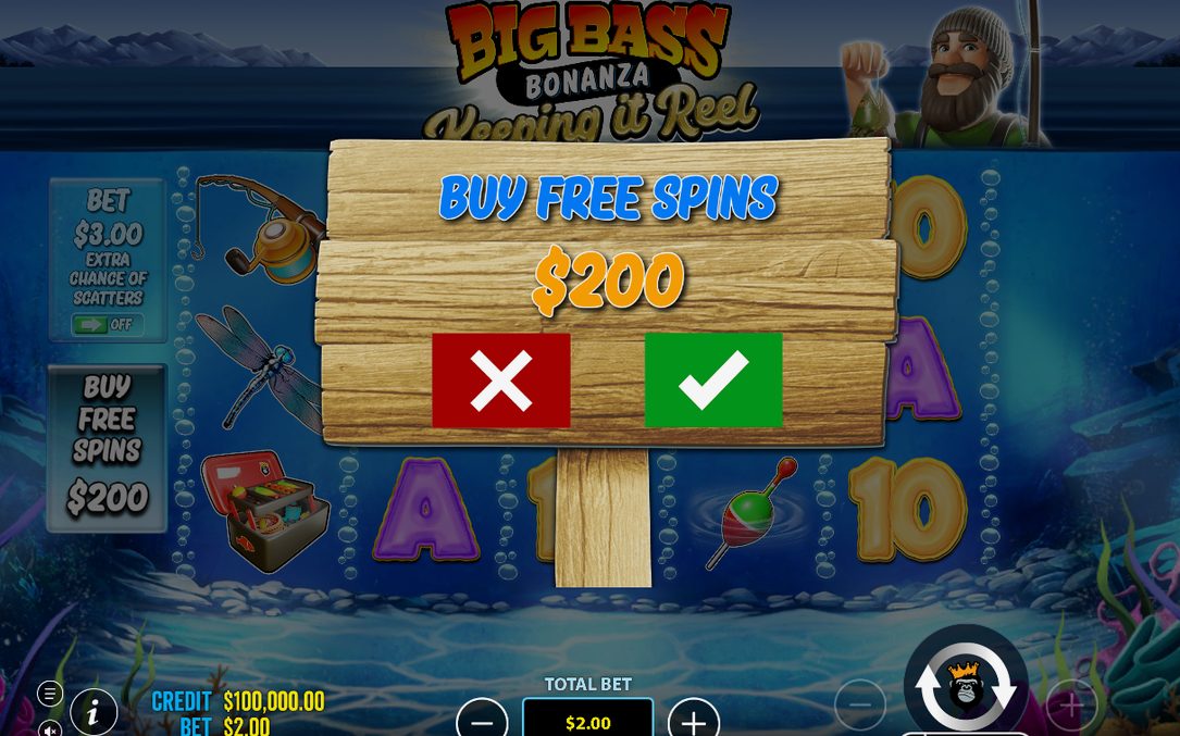 Bonusläge med Multiplier-nivå och Landing Net