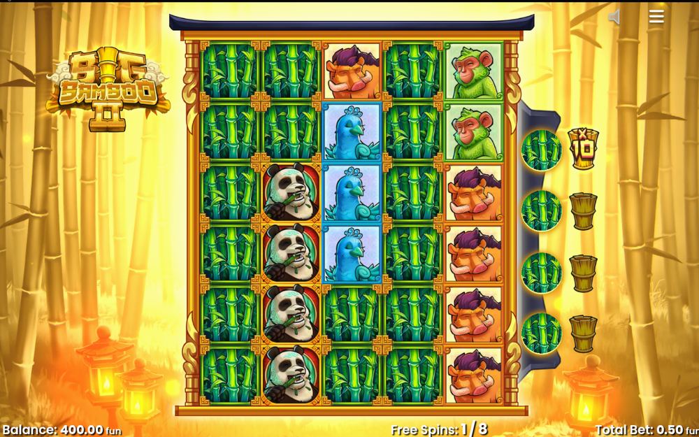 Gamble Wheel efter Free Spins-tilldelningen