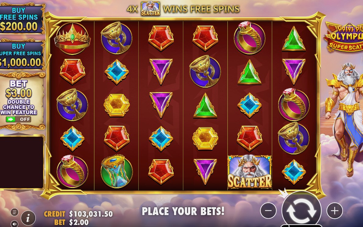 Gates of Olympus Super Scatter